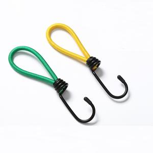 Couverture de remorque de bâche haute tension durable <span class=keywords><strong>avec</strong></span> crochets d'attache de cordon élastique 6mm 8mm crochets de corde élastiques pour bagages pour motos - Product Image 1