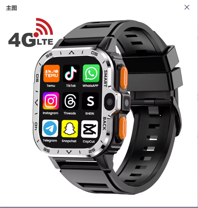 2026 PGD 4G Sim Card Smart Watch 2.03