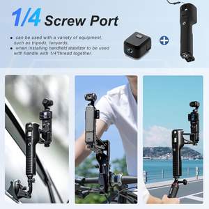 Stabilisateur portable STARTRC OSMO Pocket 3, mini stabilisateur à axe Z, poignée anti-vibration, support de transport, étui de protection portable pour Osmo - Product Image 4