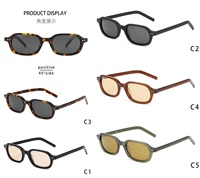 Lunettes de soleil polarisées UV400 de luxe pour hommes et femmes, monture en acétate, unisexe, pour la conduite en extérieur et la plage, vente en gros