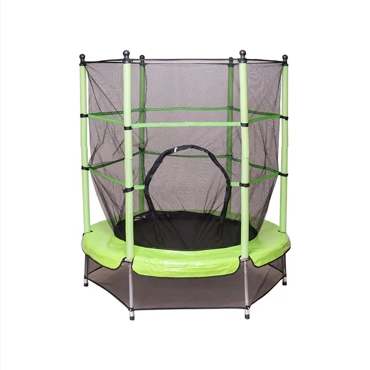 Sundown Garden Spielplatz Safe Firm Outdoor Kleinkind 55 Zoll Mini Trampolin mit Sicherheits netz