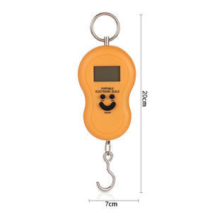 Pantalla LCD retroiluminada cocina 110lb/50kg maleta Digital electrónica báscula colgante báscula de pescado báscula de equipaje portátil - Product Image 4