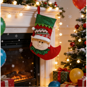 Adorable chaussette <span class=keywords><strong>de</strong></span> <span class=keywords><strong>Noël</strong></span> <span class=keywords><strong>en</strong></span> forme d'elfe, chaussette décorative <span class=keywords><strong>en</strong></span> peluche 3D pour arbre <span class=keywords><strong>de</strong></span> <span class=keywords><strong>Noël</strong></span>, cheminée, sac <span class=keywords><strong>cadeau</strong></span> pour bonbons <span class=keywords><strong>de</strong></span> <span class=keywords><strong>Noël</strong></span> - Product Image 4