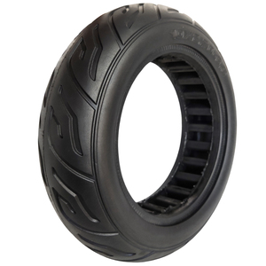 Pneu plein 10x2.7-6.5FA 10 pouces pour trottinette électrique – Amélioration des performances, traction antidérapante, résistant à l'usure, ensemble de roue sans chambre à air - Product Image 5