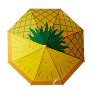 Paraguas Plegable Clásico de 17 Pulgadas con Diseño 3D de Frutas para Niños, Transparente, de Tres Pliegues, para Viajes de Adultos - Product Image 5