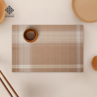 Napperons rectangulaires multifonctionnels en Textilène lavables pour table de salle à manger, idéaux pour les fêtes et les réunions de famille