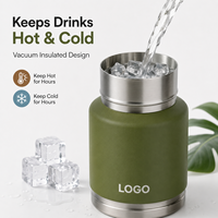 Distributeur automatique intelligent pour animaux de compagnie en acier inoxydable 304, portable, isolé sous vide, couleur et logo personnalisables pour chiens, chats et petits animaux