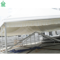 Carpa de Boda de Lujo Personalizada, Impermeable, de Aluminio y PVC, para 100 Personas