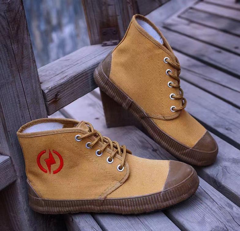 Кроссовки резиновые для мужчин и женщин, парусиновые кеды с защитой от трудозатрат