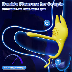 Pénis allongeant le pénis Pénis Préservatif Préservatif masculin Équipement sexuel partagé de couple - Product Image 5