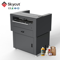 Machine de découpe automatique de feuilles Skycut avec caméra CCD, alimentation par aspiration et rainurage rotatif A3MAX5-600