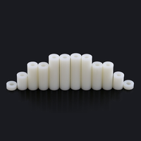 Entretoise de tube rond en plastique et nylon sur mesure, 50 pièces