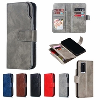 Étui en cuir multifonction avec 9 emplacements pour cartes pour Samsung Galaxy A07 A17 A26 A36 A56 A16 A06 A55 A35 A25 A54 A34 5G 4G