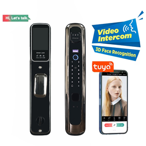 Khóa cửa thông minh Nhận dạng khuôn mặt 3D với công nghệ Chống giả mạo <span class=keywords><strong>wifi</strong></span> Kích hoạt ứng dụng di động điều khiển tự động khóa an ninh gia đình - Product Image 1