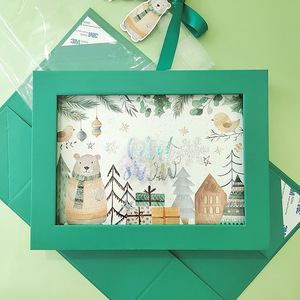 En gros 3D Stéréogramme Carton Boîte Cadeau Boîte D'emballage Avec Sac Pour Emballage Cadeau Boîtes - Product Image 3