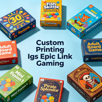 Impression personnalisée Igs Epic Link Gaming 30 Seconds Fish Skittle Family Adult Board Game Pirate Splendor Mini Fusion 1 Board Game