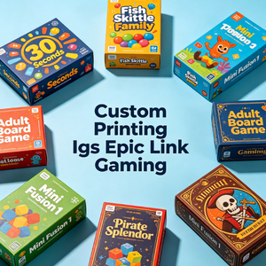 Impression personnalisée Igs Epic Link Gaming 30 Seconds Fish Skittle Family Adult Board Game Pirate <span class=keywords><strong>Splendor</strong></span> Mini Fusion 1 Board Game - Product Image 3