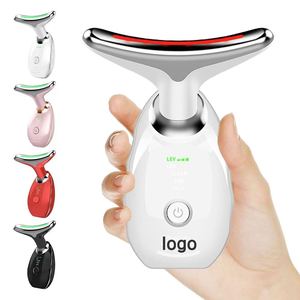 7 en 1 électrique chaud froid visage cou levage masseur multifonctionnel appareil de beauté du visage pour les soins de la peau - Product Image 1