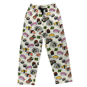 Pyjama décontracté pour homme et garçon, imprimé animal de dessin animé, pantalon de pyjama, bas de pyjama, spandex/polyester - Product Image 3