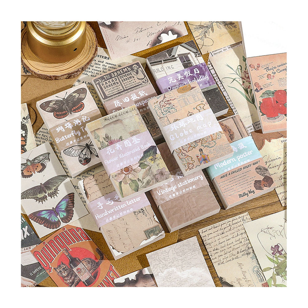 Lot De 120 Autocollants Floraux Transparents Pour