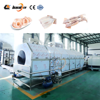 Spiraltransportband Mango Industriële Blancheringsmachine Fruit- en Groenteblisheringsmachine Met Dubbellaagse Isolatie