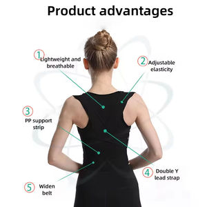 Ceinture de soutien lombaire professionnelle réglable pour le sport et la protection, soulagement de la douleur, redresseur de dos complet - Product Image 4