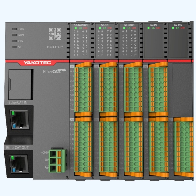 Distributed Ethernet Bus Io Module Coupler with Remote Trial Support Input and Output (IO)
