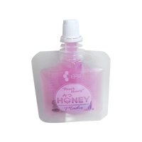 Sachets de jus transparents miniatures personnalisés en PET+PA+PE, étanches, avec bec verseur, pour eau potable, lait et gelée - Vente en gros