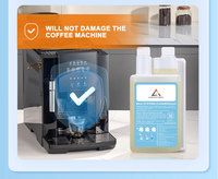 Détergent liquide écologique sans odeur pour système de lait de machine à café, 1L