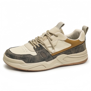 Zapatos de Ocio para Hombre, Estilo Retro, Cómodos, Ligeros, Transpirables, con Forro de Malla, Antideslizantes, con Soporte de Arco, para Viaje - Product Image 2