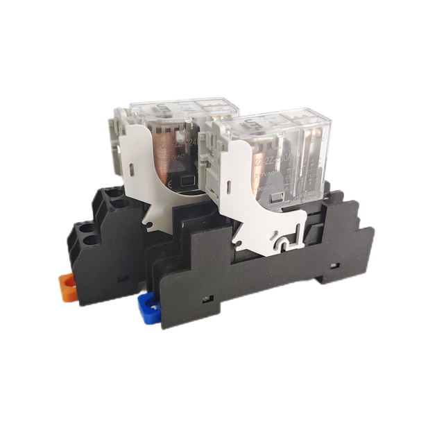 UTL UR22  Series Miniature Ac/Dc Power Relay Module NPN/PPN Bipolar Input Wide Base 24V Two Kinds LED Indicator Switchable