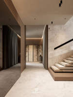 Grande dalle de pierre frittée en porcelaine Rock 900x1800MM et 600x1200MM pour hôtel