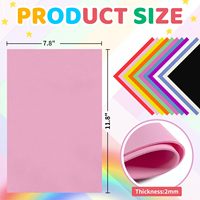 Mousse EVA A4 non toxique à surface lisse, vente en gros directe d'usine, pour l'artisanat des enfants, la maternelle et l'éducation DIY