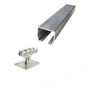 Konsol kapısı taşıma profili konsol kaydırma izi kapı çelik kanal konsol kapı rayı - Product Image 3