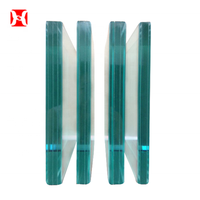 Feuilles de verre feuilleté transparentes de 6,38 mm, 8,38 mm, 10,38 mm, 12,38 mm, 10,76 mm, verre feuilleté, verre trempé, film PVB SGP