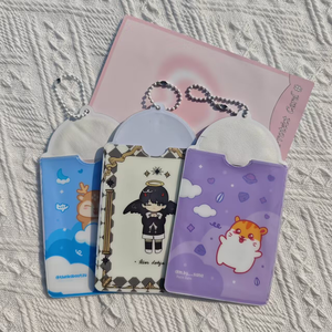 New Customized Design Cute Korea Style PVC Card Cover Case K-Pop Photo Card and Credit Card Holder for Star Photo Collect - Product Image 5