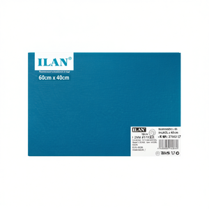 กระดาษกรองอิลัน 40x60 ซม. สีฟ้า วัสดุงานฝีมือแบบไม่ทอ - Product Image 3