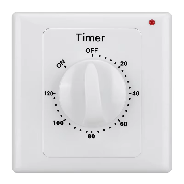 15A High Power Pump Motor Countdown Digital Time Switch 30-120 Minutes Kitchen Timing Control Tools Universal Mechanical Timer