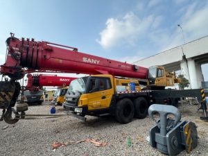 รถเครนบรรทุกมือสองยี่ห้อซานี่จากจีน ขนาด 75 ตัน, รถเครนบรรทุกขายดี SANY STC 750 ตัน สภาพดี รถเครนทุกสภาพพื้นที่ - Product Image 6