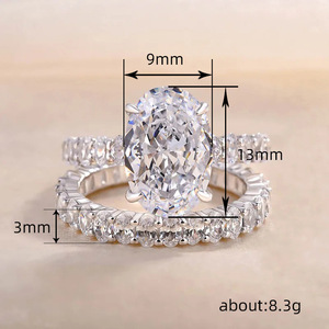 Set di due anelli da donna, accessori per le dita semplici e alla moda per l'uso quotidiano - Product Image 3