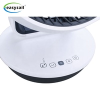 HK Ventilateur de table électrique intelligent de 10 pouces avec oscillation 2D et poignée Contrôle numérique portable à la maison Quatre options de vitesse du vent