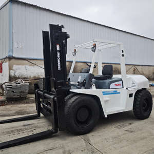 Montacargas Usado TCM en Buenas Condiciones, Original Japonés, 8 Toneladas, FD80 Diésel, Contrapesado, Modelo 2024, 4500kg, 1 Año de Garantía - Product Image 2