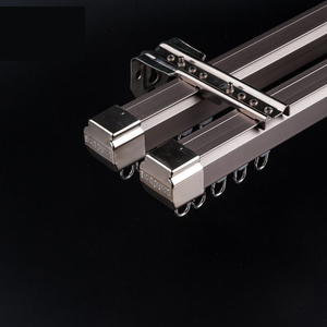 Ensemble de tringle à rideau personnalisé nouveau design produit cintrage en métal coin incurvé bain douche rideau Rail matériel - Product Image 6