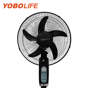 China High Quality YOBOLIFE Solar Fan With Build in <b>Battery</b> USB Charger 16 Inch Rechargeable Solar Stand Fan LM-165 L - Product Image 4