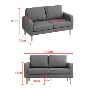 Twotwinstyle — ensemble de <span class=keywords><strong>canapé</strong></span> en tissu moderne, pour salon, bureau, personnalisé, offre spéciale, bas <span class=keywords><strong>prix</strong></span> - Product Image 5