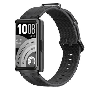 Bracelets de montre en résine flexible bicolore exceptionnels, personnalisables, étanches et respirants pour <span class=keywords><strong>Huawei</strong></span> 11 Pro Smart <span class=keywords><strong>Band</strong></span> - Product Image 3