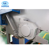 Déchiqueteuse hydraulique pour déchets de nylon, gros morceaux de plastique, conteneurs et barils – Machine de recyclage