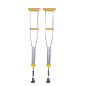 Muleta Extensible de Aleación de Aluminio con Absorción de Impactos para Soporte de Fracturas - Product Image 4