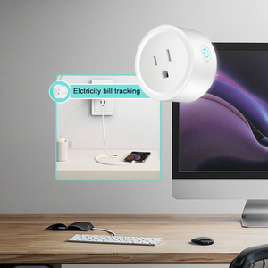 Ổ cắm thông minh Tuya WiFi có chức năng theo dõi năng lượng - Điều khiển từ xa. Được chứng nhận bởi FCC và phù hợp với thiết bị gia dụng và văn phòng. - Product Image 4