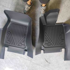 พรมปูพื้นรถยนต์ BMW ซีรีส์ 1 ปี 2017 แบบ 5 ประตู วัสดุ TPE |   3 ชิ้น ครอบคลุมเต็มรูปแบบ |   แผ่นรองกันน้ำและกันลื่นแบบหนาพิเศษ - Product Image 5